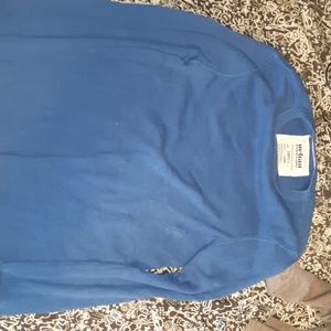 Long sleeve blue shirt
